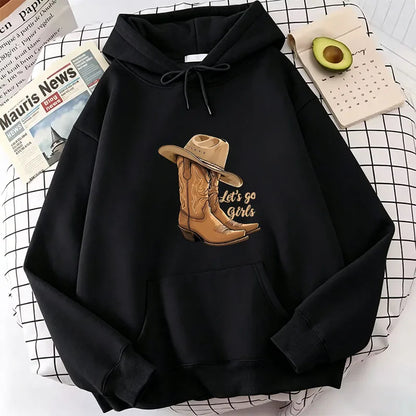 Fashion Cow Girls Print Hoodies Spring Autumn Winter Casual Hoodies Sweatshirts Men Women Tops Streetwear Hip Hop Clothes