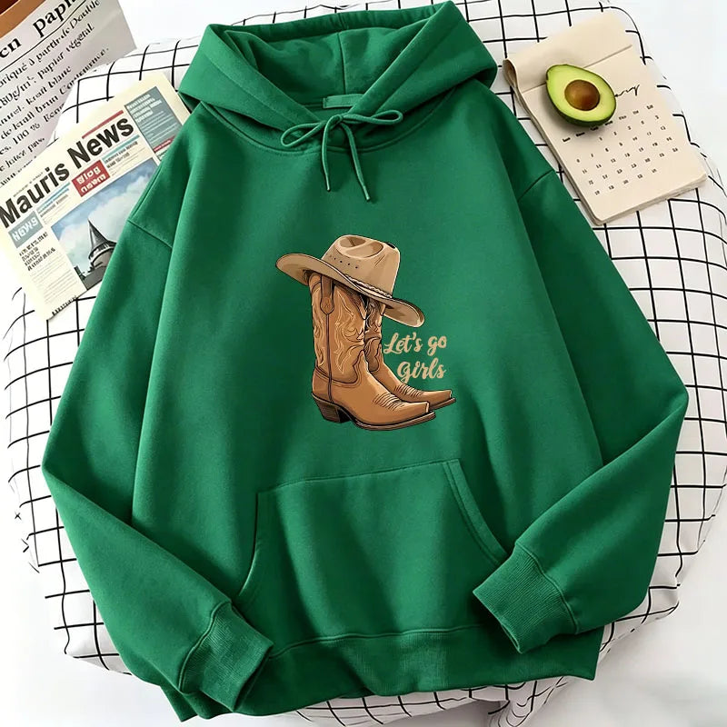 Fashion Cow Girls Print Hoodies Spring Autumn Winter Casual Hoodies Sweatshirts Men Women Tops Streetwear Hip Hop Clothes